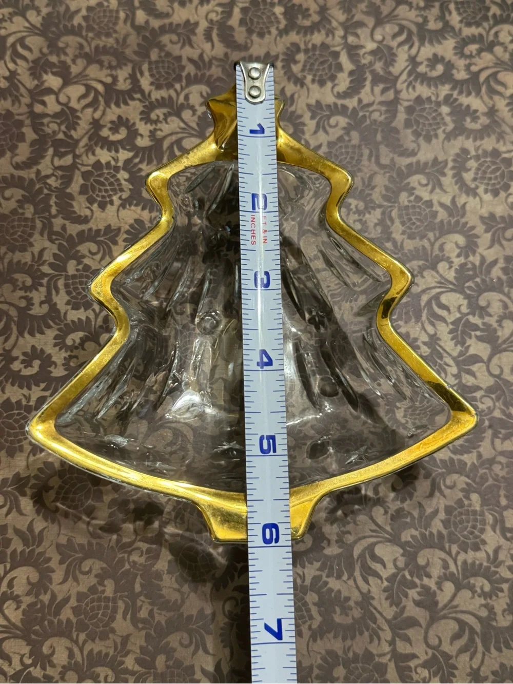 VINTAGE STUDIO NOVA MIKASA CHRISTMAS TREE DISH